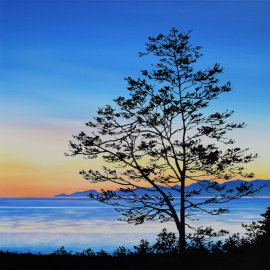 Kylee Turunen - Tree at Sunset III